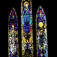 Stained Glass Windows from St Dympna's Church